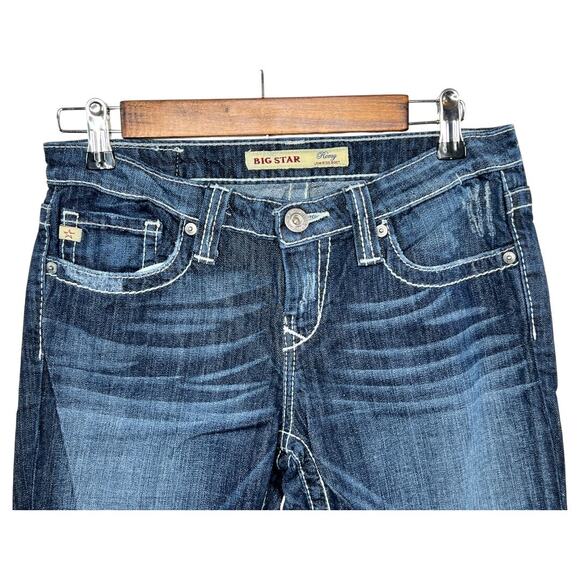 Big Star Remy Low Rise Bootcut Jeans Size 28 Long - Picture 5 of 9